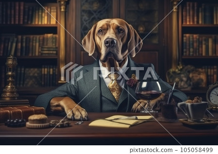 狗商人“AI生成圖像” 狗商人“AI生成圖像” 105058499