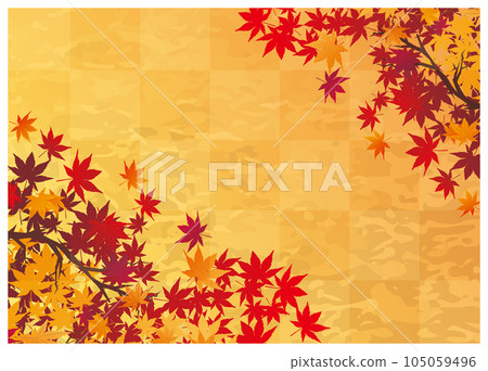 Autumn leaves maple background Autumn leaves maple background 105059496