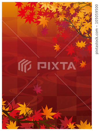 Autumn leaves maple background Autumn leaves maple background 105059500
