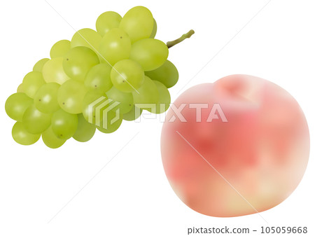 "Grape" Shine Muscat and "Peach" 105059668