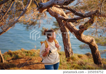 Travel and active lifestyle concept. 105059752