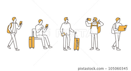 men enjoying travel men enjoying travel 105060345