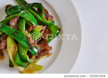 蠔炒青椒牛肉 蠔炒青椒牛肉 105061856