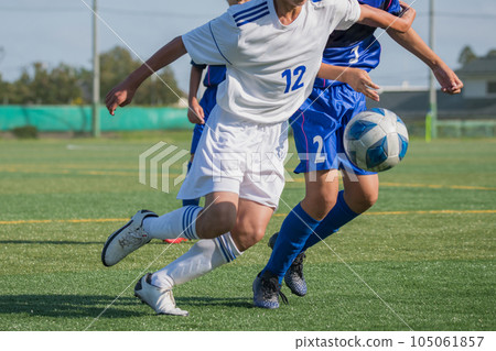 Boys' soccer game landscape 105061857