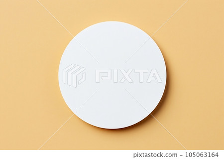 Round sticker layout 105063164
