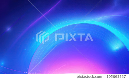 Neon color abstract background or backdrop. Generative AI 105063537