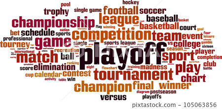 Playoff word cloud Playoff word cloud 105063856