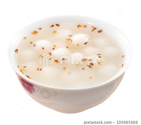 湯圓 冬至 白色 小湯圓 桂花 去背 白底 Tangyuan Tang yuan タンユエン 団子 105065888