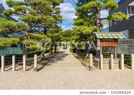 大阪府堺市，第十七代天皇里中，百舌鳥禦見原南兩政事 105066826