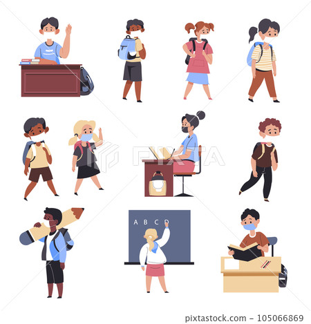 Studying at school or college during coronavirus 105066869