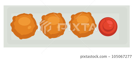 Meatballs served with sauce, western cuisines Meatballs served with sauce, western cuisines 105067277