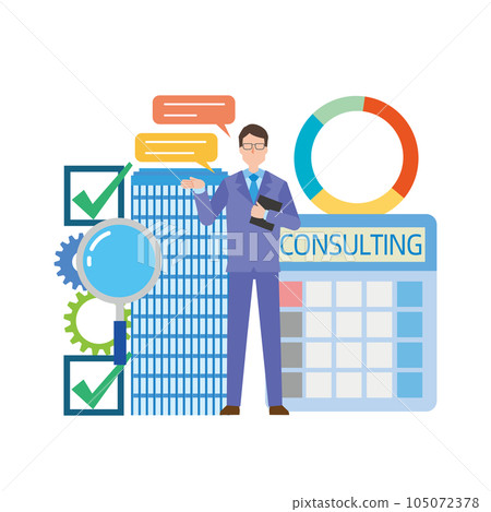 Consultant man 105072378