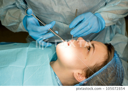 Anesthesia with lidocaine using carpool syringe 105072854