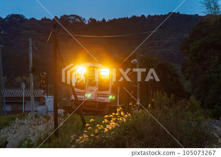 Shizuoka Prefecture Fukuroi City Kawae Tenryu Hamanako Railway and scenery along the line 105073267