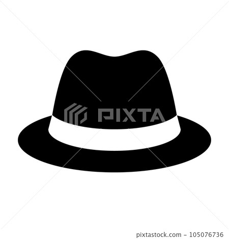 代表服裝和帽子的填充風格圖標 105076736