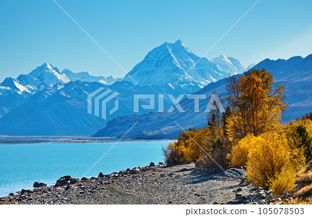 Mount Cook, New Zealand 105078503