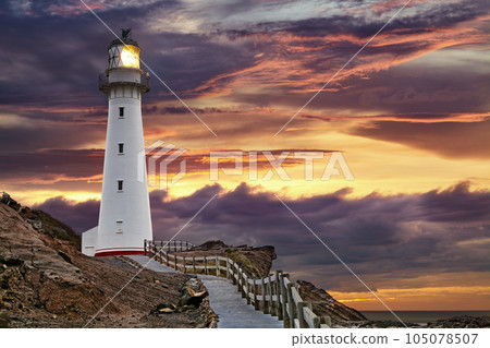 Castle Point Lighthouse, New Zealand 105078507