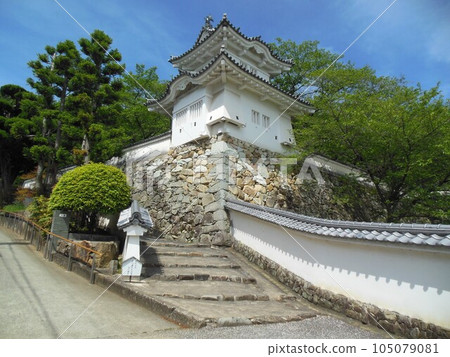 Harima Keiroyama Castle, Tatsuno Castle, Tatsuno Old Castle Kuruwa and stone walls, turrets, castle gates 105079081