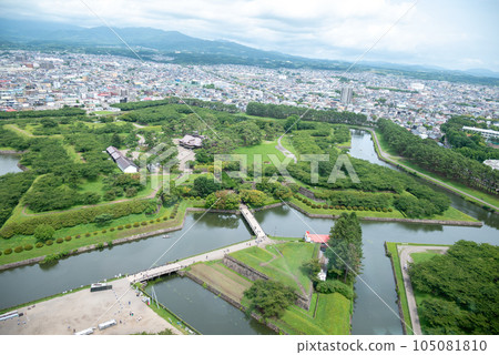Goryokaku, Hakodate City, Hokkaido (from Goryokaku Tower) 105081810