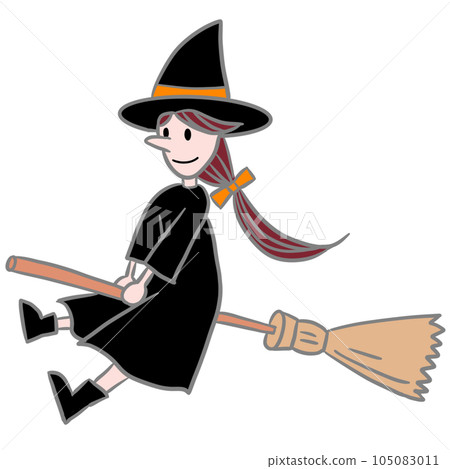 witch on a broom witch on a broom 105083011