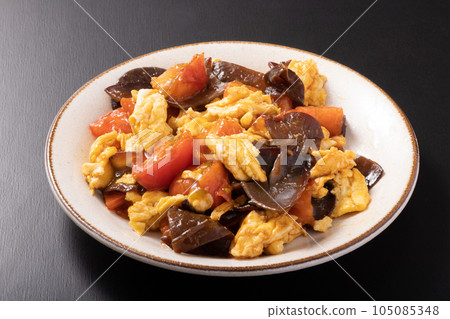 雲耳番茄炒雞蛋 105085348