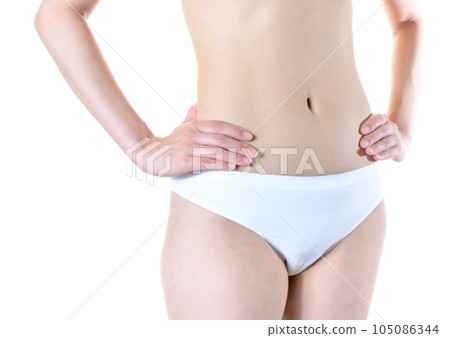 Women's lower body image slimming slender slender white underwear beauty esthetic training trimming up Women's lower body image slimming slender slender white underwear beauty esthetic training trimming up 105086344