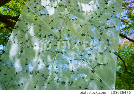 Summer porch / Komorebi see-through lace curtain Summer porch / Komorebi see-through lace curtain 105086476