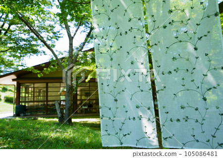 Summer porch / Komorebi see-through lace curtain Summer porch / Komorebi see-through lace curtain 105086481