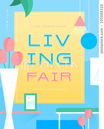 Poster illustrations for various performances, exhibitions, and fairs 105088320