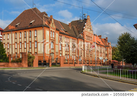 Old building of Pillau Infantry Barracks in Baltiysk. Russia 105088490