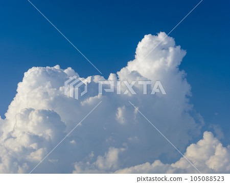 Cumulonimbus rising in the blue sky Cumulonimbus rising in the blue sky 105088523
