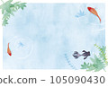 Stock Illustration: Waterside goldfish 105090430