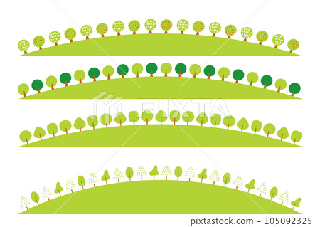 可愛簡約的斯堪的納維亞木底裝飾。矢量插畫素材集 可愛簡約的斯堪的納維亞木底裝飾。矢量插畫素材集 105092325