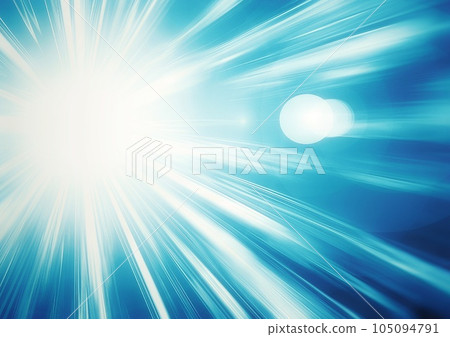 Abstract blue rays background 105094791