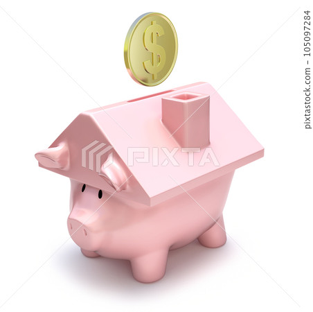 Savings for a house concept Savings for a house concept 105097284