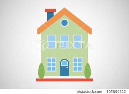 House or home design template vector illustration 105099822