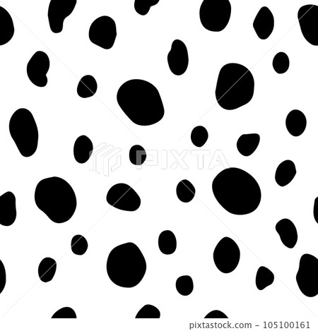 Dots blobs texture seamless pattern with swatches Dots blobs texture seamless pattern with swatches 105100161