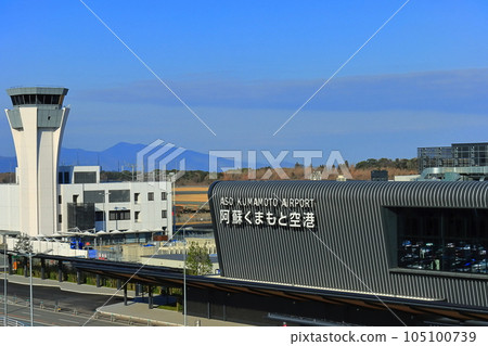 [熊本縣]更新的阿蘇熊本機場 105100739