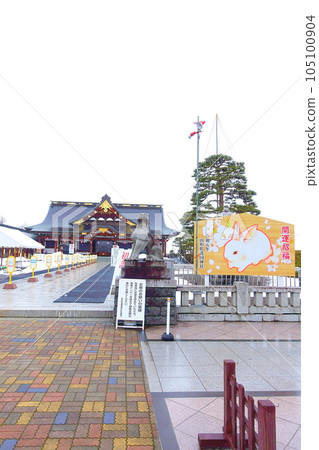 Hatsumode, Gokoku Shrine, Yamagata Prefecture Hatsumode, Gokoku Shrine, Yamagata Prefecture 105100904