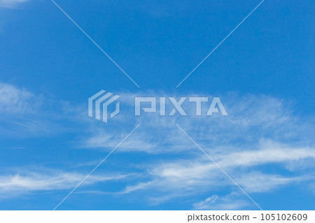 Sky blue clouds white heaven natural background weather wind atmosphere 105102609