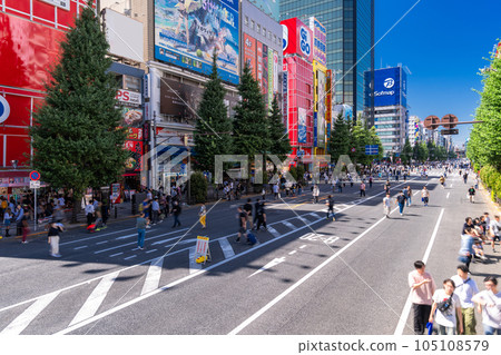 《Tokyo》Pedestrian Heaven in Akihabara Electric Town 《Tokyo》Pedestrian Heaven in Akihabara Electric Town 105108579