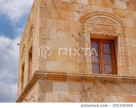 travel to city of Lindos on island of Rhodes, Greece 105109369