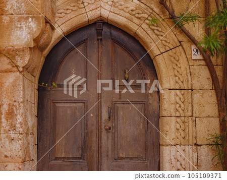 travel to city of Lindos on island of Rhodes, Greece 105109371