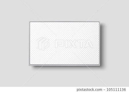 Vector 3d Realistic Modern TV Screen. Minimalistic Stylish Lcd Panel, Led TV Frame. Large Computer Monitor Display Design for Mockup. Blank Television Template. Catalog, Web Site Concept. Front View Vector 3d Realistic Modern TV Screen. Minimalistic Stylish Lcd Panel, Led TV Frame. Large Computer Monitor Display Design for Mockup. Blank Television Template. Catalog, Web Site Concept. Front View 105111136
