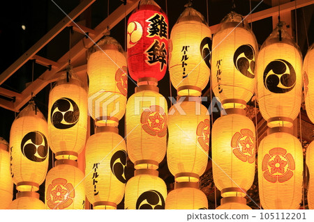 Kyoto Gion Festival Yoiyama scenery Kyoto Gion Festival Yoiyama scenery 105112201