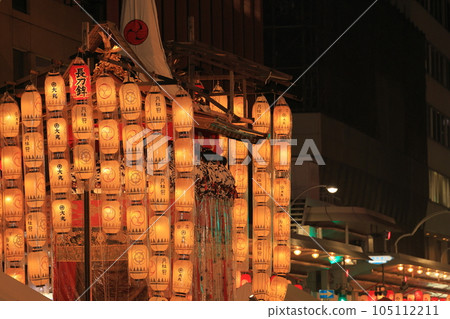 Kyoto Gion Festival Yoiyama scenery Kyoto Gion Festival Yoiyama scenery 105112211