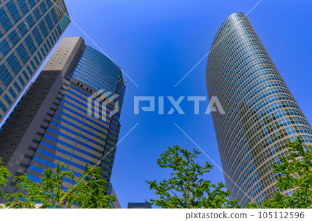 東京都港區港南的城市景觀 品川 Grand Commons 辦公樓 105112596