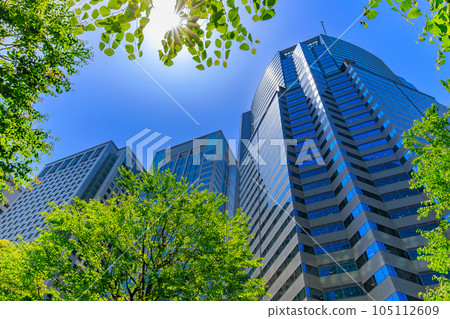 東京都港區港南的城市景觀 品川 Grand Commons 辦公樓 105112609