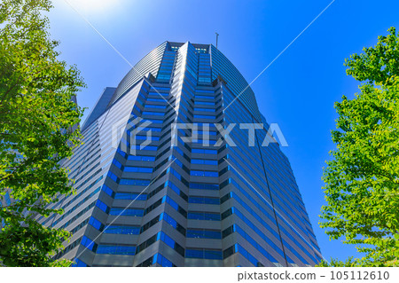 東京都港區港南的城市景觀 品川 Grand Commons 辦公樓 105112610