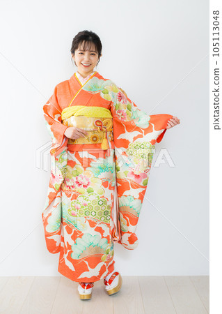 Furisode coming-of-age ceremony Furisode coming-of-age ceremony 105113048